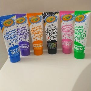 Crayola Bath Tub Finger Paint Soap